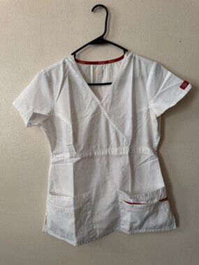 Dickies Scrub Suit White Top